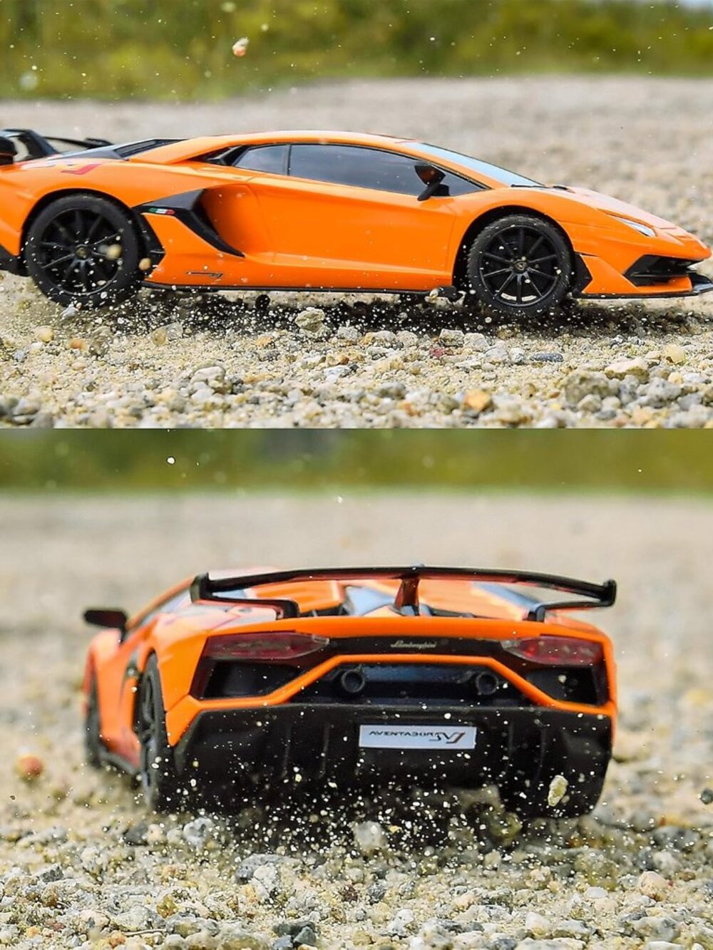 Remote Control Car Licensed RC, 1:24 Lambo Toy Car for Kids, Lambo Aventador SVJ - Picture 8 of 9